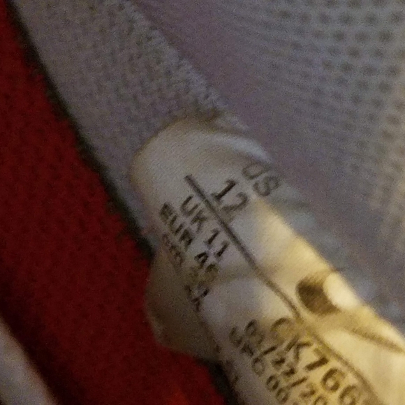 Nike Air Force 1 Retro Low White Red Sole Mens Shoes size 12 CK7663-102 A822 - Picture 5 of 7